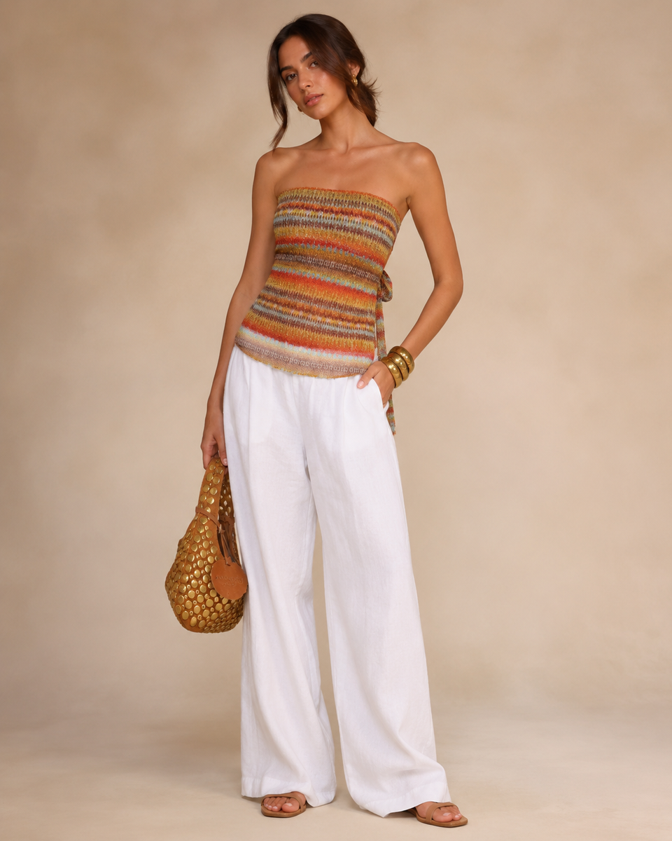 The Bandeau Knit Top